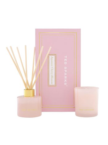 Candle & Diffuser Gift Set-Japanese Cherry Blossom