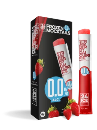 Frozen Mocktail 0.0% alc. 0.0% Strawberry Daiquiri losse stick