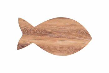 Plank Fish Bruin 20X10,5XH1,5CM HOU