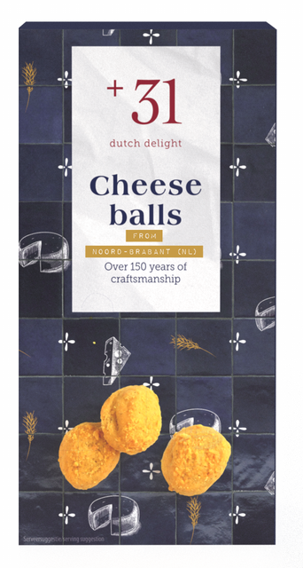 Dutch Goudse kaasbollen