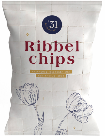 Dutch Ribbelchips gezouten