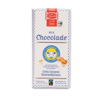 Diesch melk chocolade reep met babbelaar